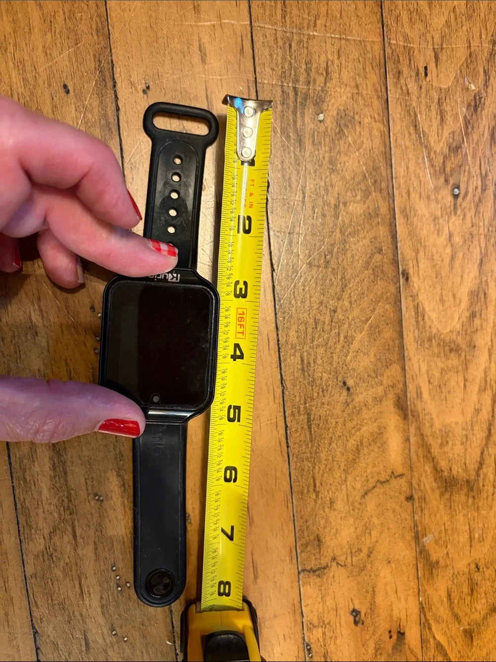 Kurio Kids Smartwatch With Charger Cable - Black